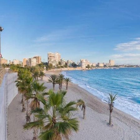 阿利坎特Playa Albufereta. Espectaculares Vistas Al Mar.公寓 外观 照片