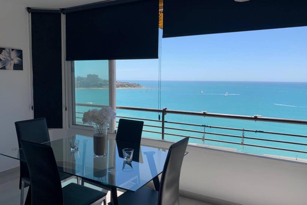 阿利坎特Playa Albufereta. Espectaculares Vistas Al Mar.公寓 外观 照片