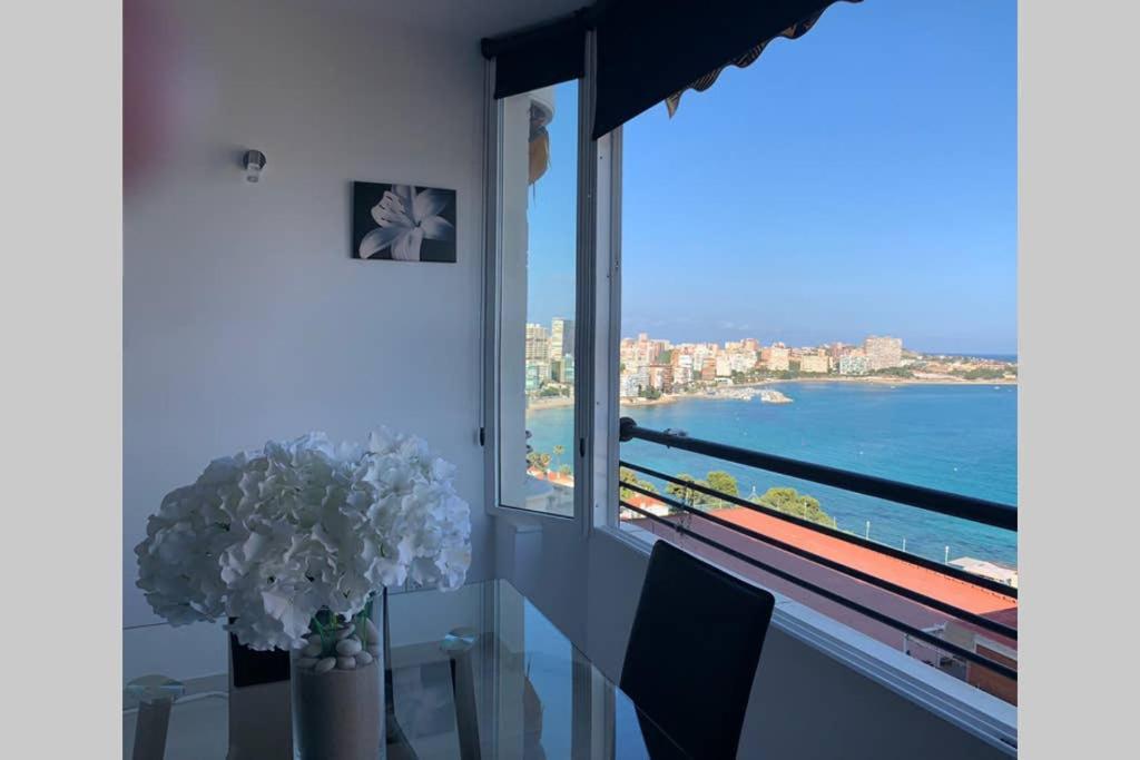 阿利坎特Playa Albufereta. Espectaculares Vistas Al Mar.公寓 外观 照片