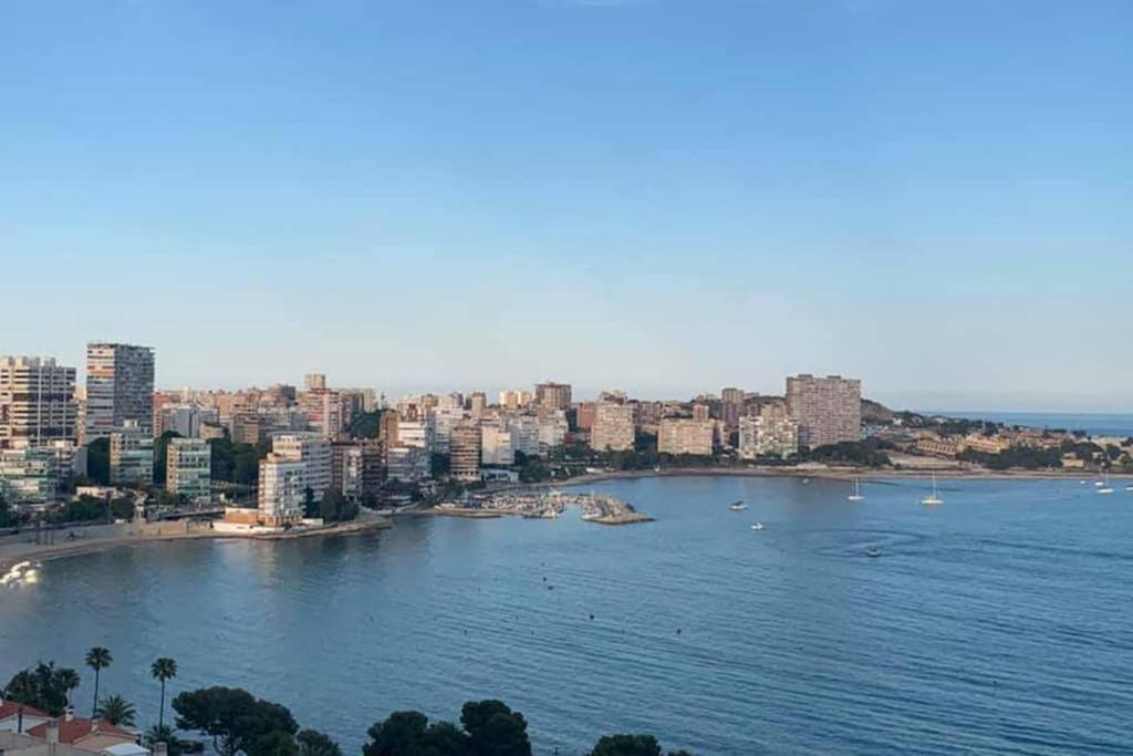 阿利坎特Playa Albufereta. Espectaculares Vistas Al Mar.公寓 外观 照片
